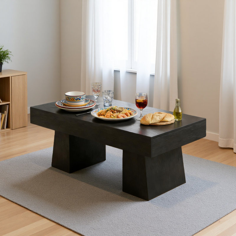 Wooden Coffee Table,Rectangular Greeting Table,Center Table