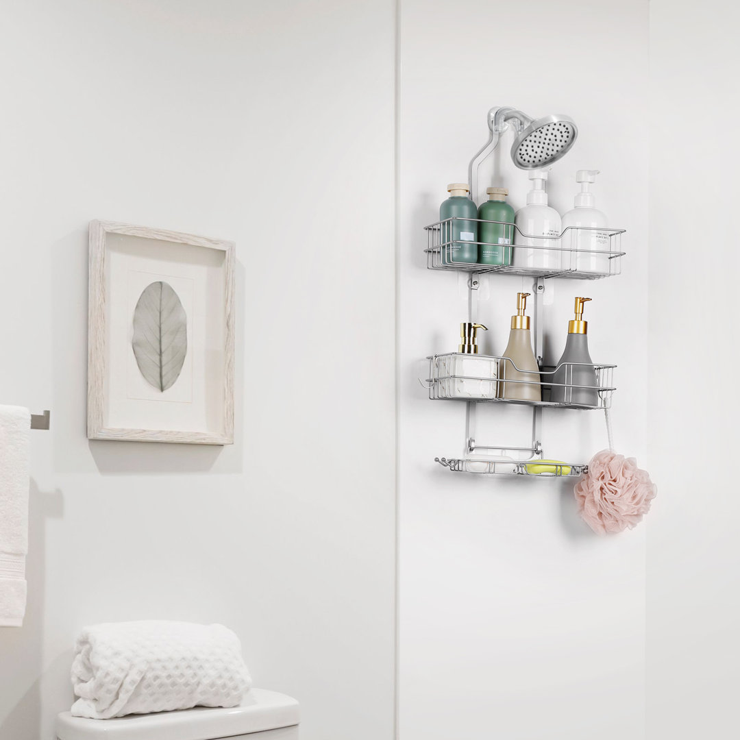 Lusana Suction Shower Caddy Rebrilliant