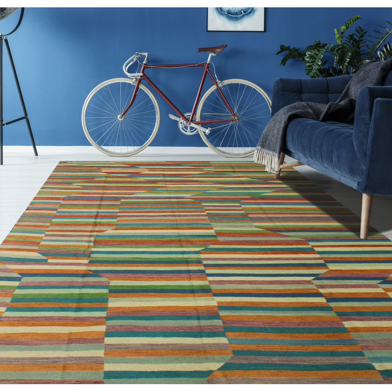 Tapis rouille Winchester Kilim Ghassan
