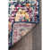 Tapis rouge / jaune floral Lavery