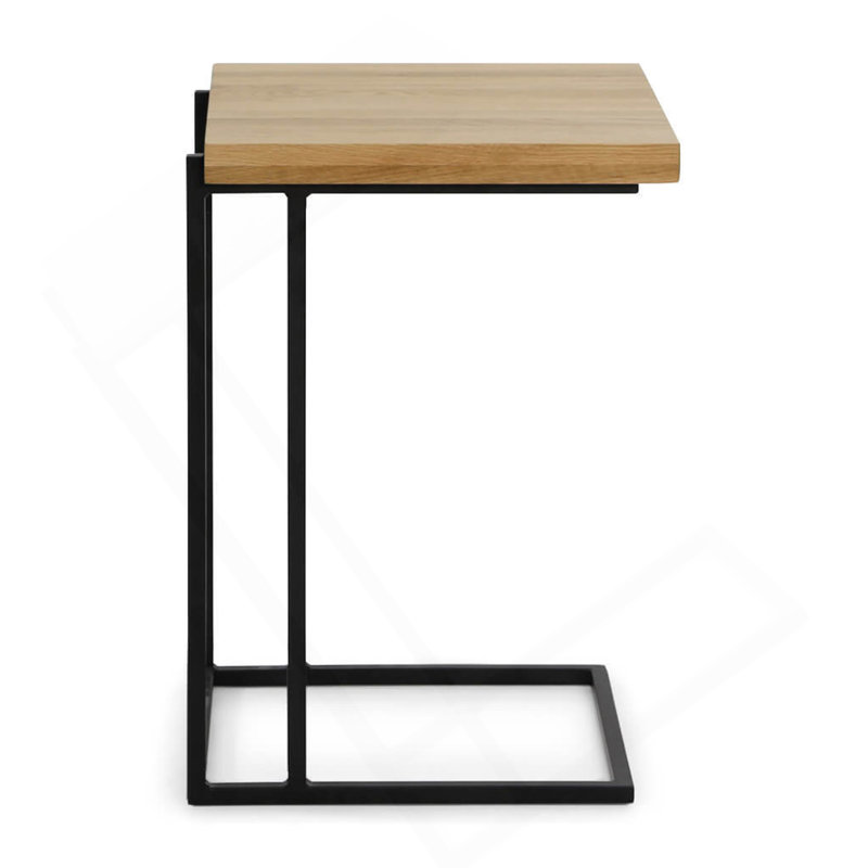 Petite table d'appoint en bois de chêne Luka