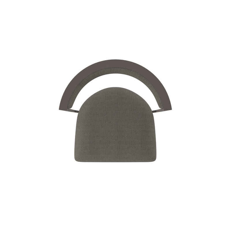 Hunter Swivel Stool, Bronze, Tabouret de bar (siège d'une hauteur de 36 po), Tissu - graphique calice