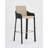 Modern And Simple Saddle Leather Armrest And Backrest Bar Stools