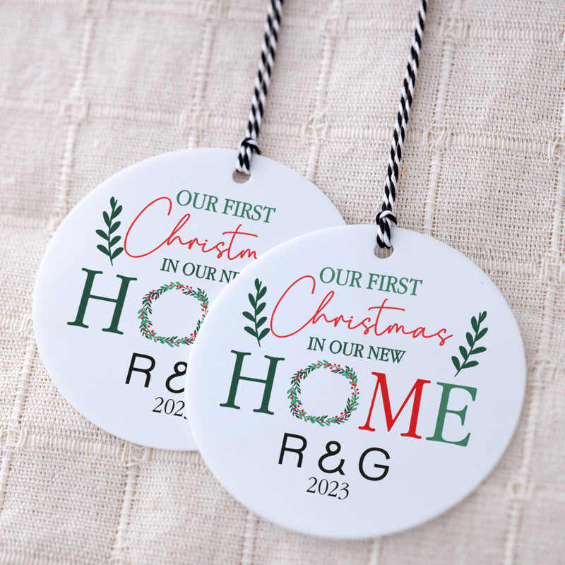 6.8cm Acrylic Hanging Figurine Ornament, White/Green, Yes