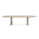 Arched Sandstone Extendable Dining Table
