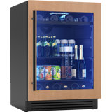 Presrv 24 in. 7-Bottle and 108-Can Single Zone Panel-Ready Beverage Cooler