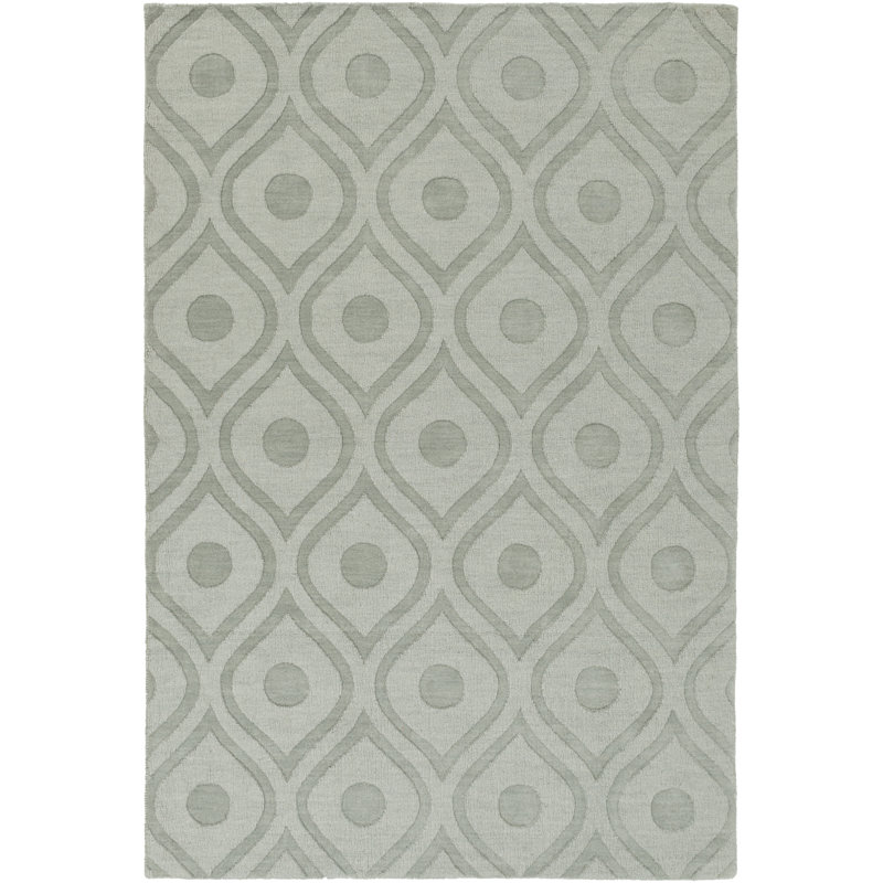 Zora Wool Geometric Indoor Rug, Rectangle 9' x 12'