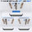 Overhead Garage Storage Lift, Adjustable Heavy-Duty 47.24x47.24 Inch Ceiling Rack with Security Lock, Garage Organization System, 400lbs Load Rating (Standard Edition)