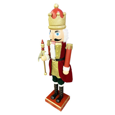 63" Musical and Animated King Nutcracker