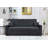 83" Oversized Upholstered Sofa Bed W/Pull Out Couch Bed & Adjustable Backrest-1420055613