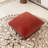 Cath Upholstered Modern Chenille Fabric Ottoman-244816581
