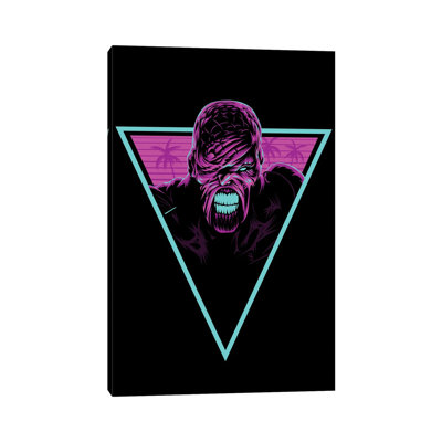 Nemesis Retro 1 Piece Wrapped Canvas Wall Art