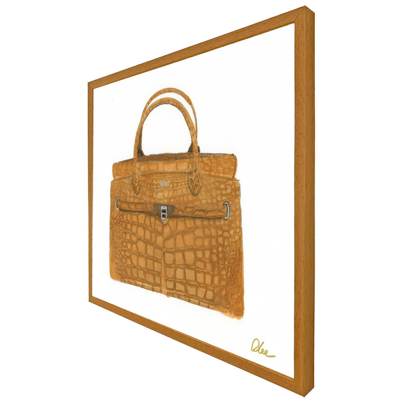 Single Picture Frame Print, Black, 76cm H x 76cm W x 4cm D