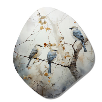 Gehring - Bird Nebula Shape Irregular Metal Wall Decor