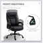 Fauteuil de bureau Big et Tall 400lbs-1490873287