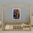 Whimsical Tent-Shaped Bed With Integrated Guardrails, Support Slats, And Doorway Design-1402230517-1402230518