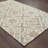 Alys Damask Hand Hooked Wool Grey/Sand Area Rug-22908993