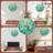 Emerald Crystal Clock Dial