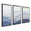 Blue Mountains - 3 pièces, reproduction encadrée sur toile-87730884