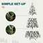 Arbre de Noël artificiel enneigé-277740762