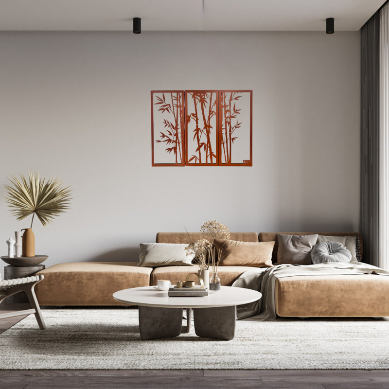 Wall Decor on Metal, Copper