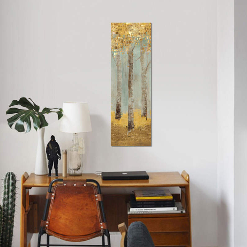 «Faintest Breath IV» par PI Galerie, reproduction d'impression sur toile tendue, H 36 po x l 12 po x P 1,5 po, Toile tendue
