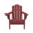 Kahn Folding Adirondack Chair with Cup Holder-903659704