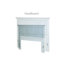 Kolya - Tête de lit en bois massif - Simple - Finition bleue-1387337931-1387337928