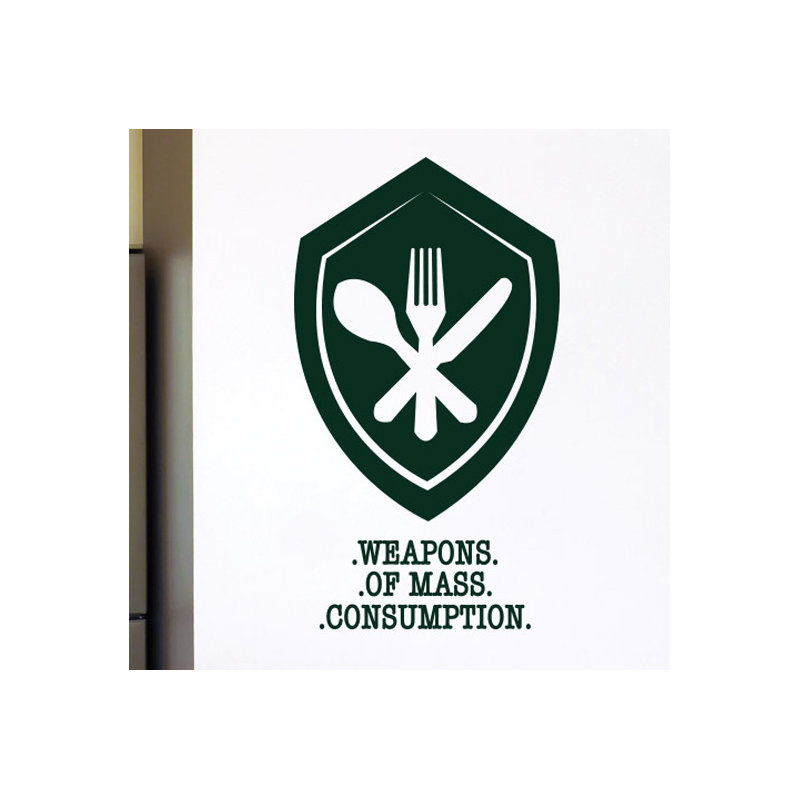Wall Decal, Large, Dark Green