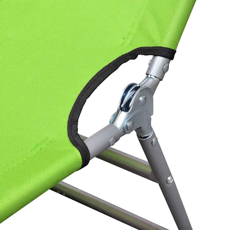 Chaise inclinable et réglable pour l'extérieur