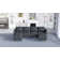 Tomario 14- Piece Upholstered L-Shaped Modular Sectional With Storage