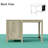 Rustic Cabinet With 2 Metal Door