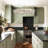 Modern Farmhouse Bubble Chandelier with Crystal Ring, 45-Watt Integrated LED Dimmable Pendant Light, Adjustable Height, ETL Listed-952987935