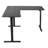 L Shaped Desk Electric Adjustable Height Corner Gaming Desk with Wheels