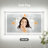 Dineen Front and Backlit LED Tempered Glass Vanity Mirror-790965677-790965676