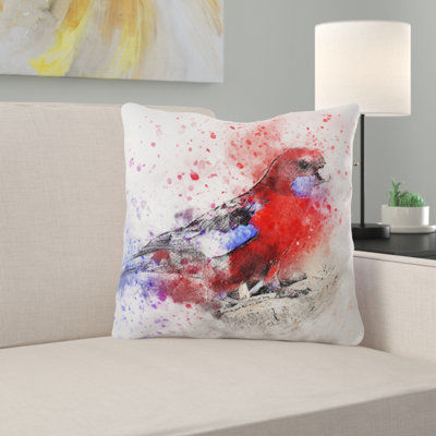 Coussin oiseau Bourg