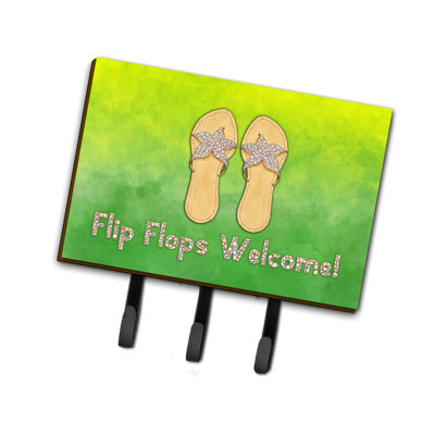 Porte-clés mural Flip Flops Welcome