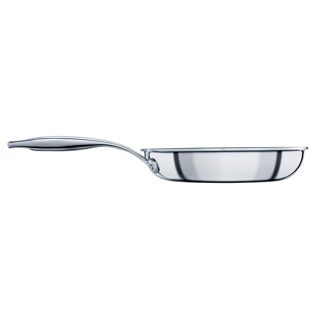 Circulon Steelshield S-Series Stainless Steel induction Hybrid Nonstick Dishwasher Safe Frying Pan
