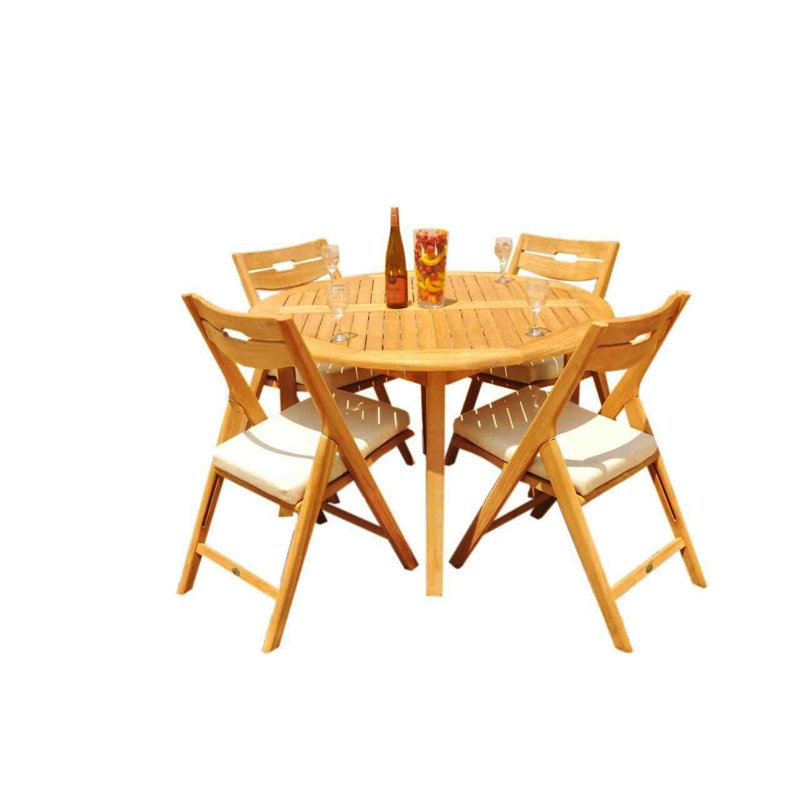 Ensemble repas pour 5 personnes Emmetsburg, 75 po x 36 po x 31,5 po, 4