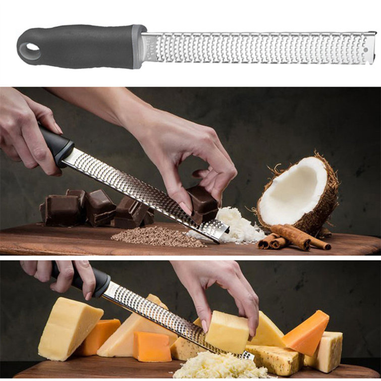 Norbi Stainless Steel Cheese Grater For Parmesan, Chocolate, Fruit