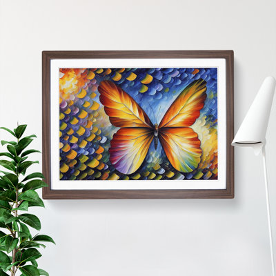 Exotic Butterfly - Single Picture Frame Painting