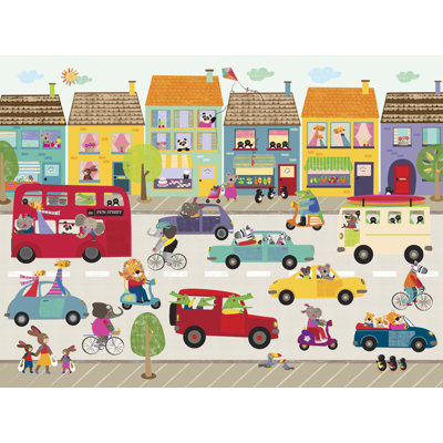 Art sur toile Mcguire Fun Street Frenzy