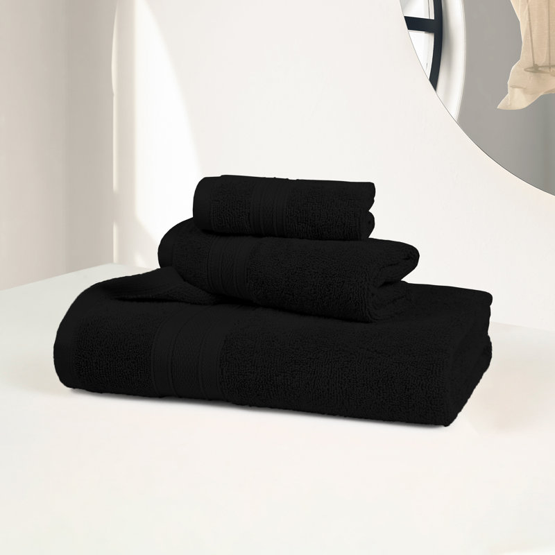 Soft Comfort 3 PC Set, Black