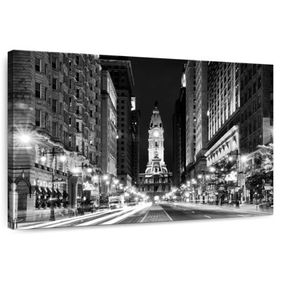 City Hall Philadelphia BW