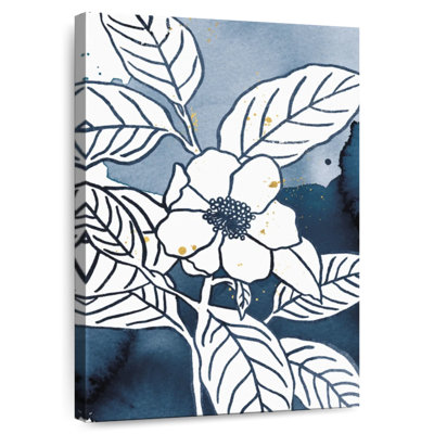 Harnek Indigo Blooms I