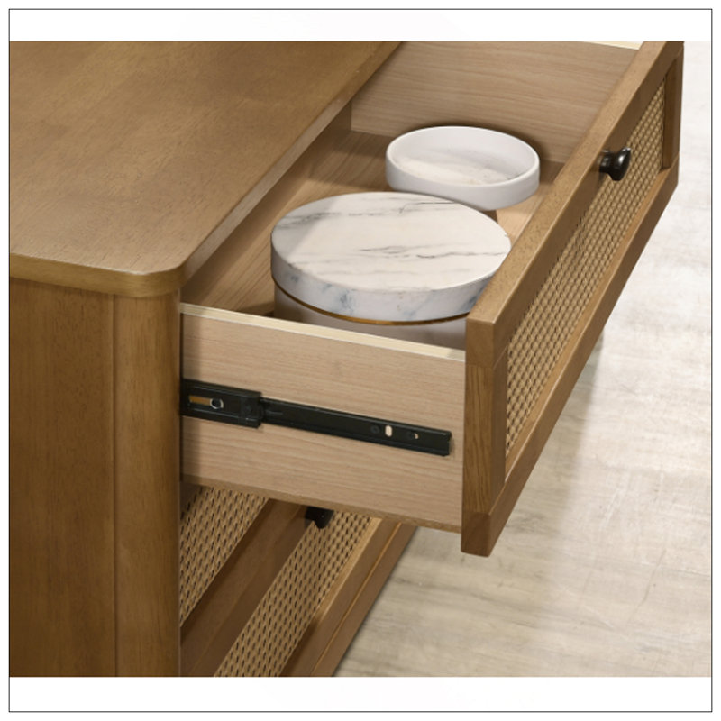 Commode 6 tiroirs avec miroir Vichy