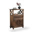 Console rectangulaire en bois massif noyer foncé-131378968-131378969-131378973-131378975