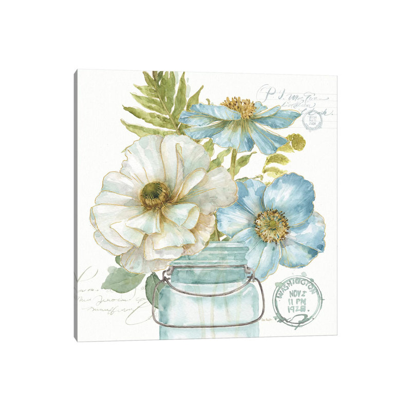 My Greenhouse Bouquet II by Lisa Audit - Wrapped Canvas Print, 30.48 cm H x 30.48 cm W