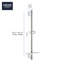 Rainshower Smartactive 24.81" Shower Bar-966151844