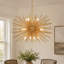 Lustre 29 lumières Mid-Century moderne 12 lumières